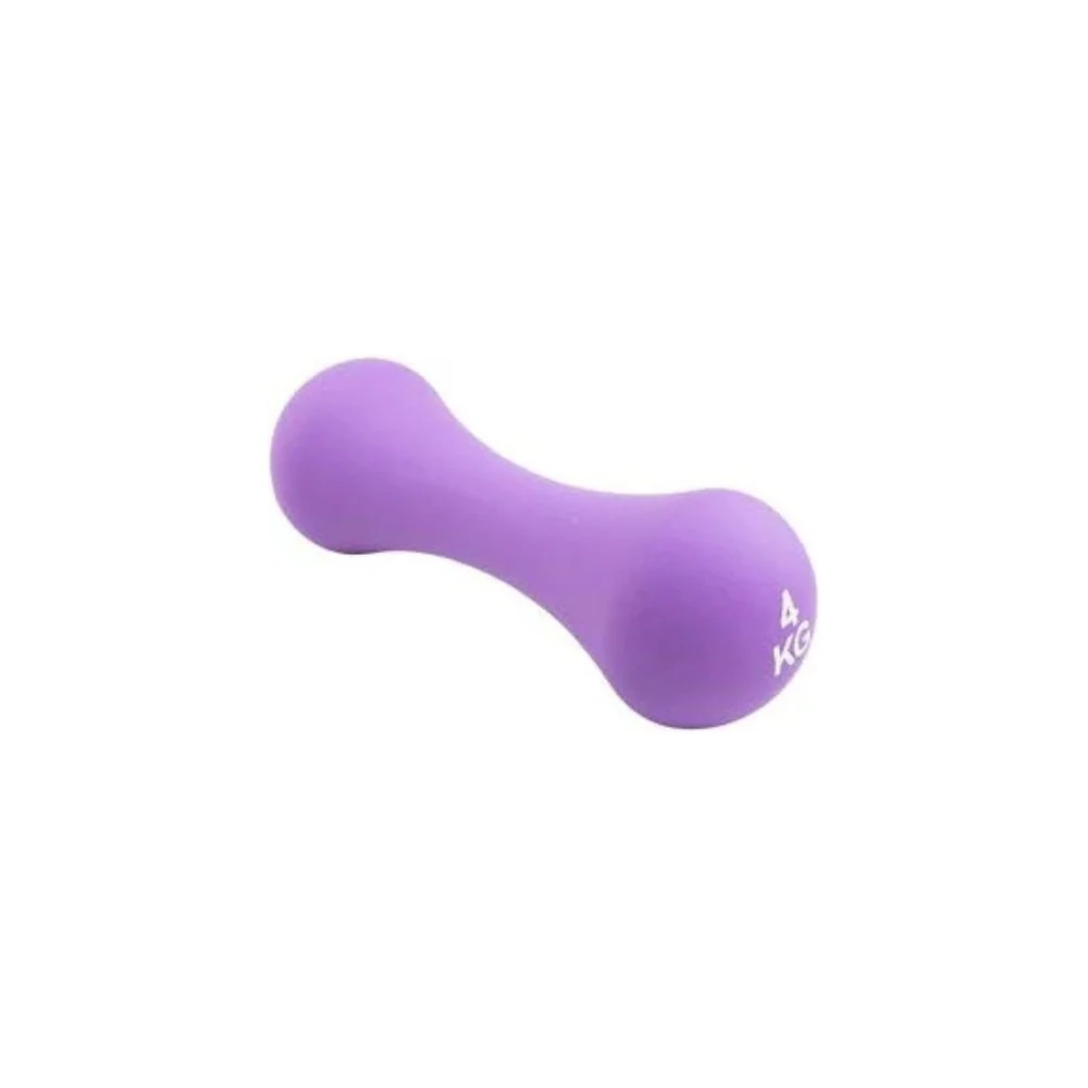 Par De Mancuernas moradas de Neopreno 4kg Inxide - Image 3