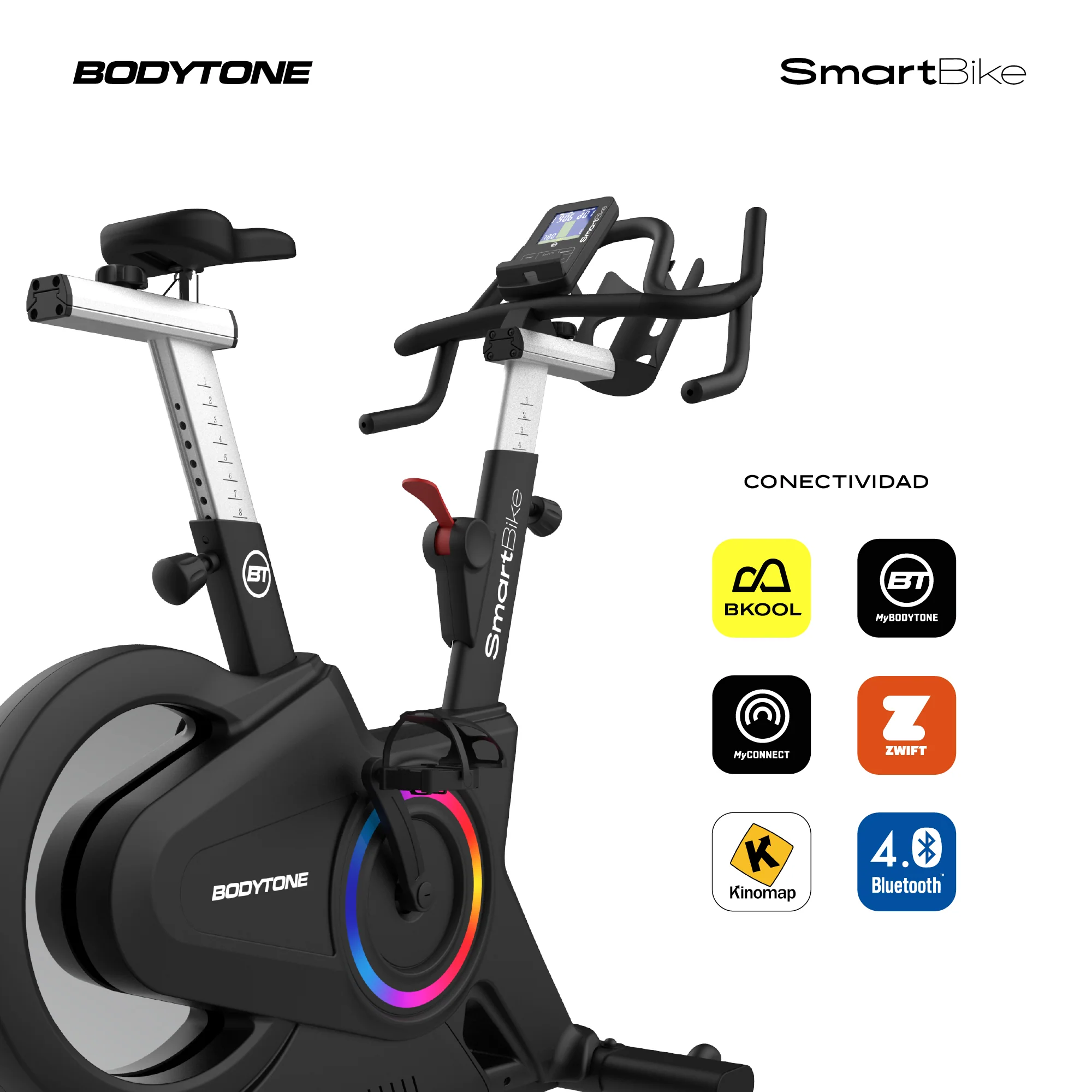 Smart bike v2 con conectividad avanzada en perfecto estado con garantía reacondicionada - Image 2